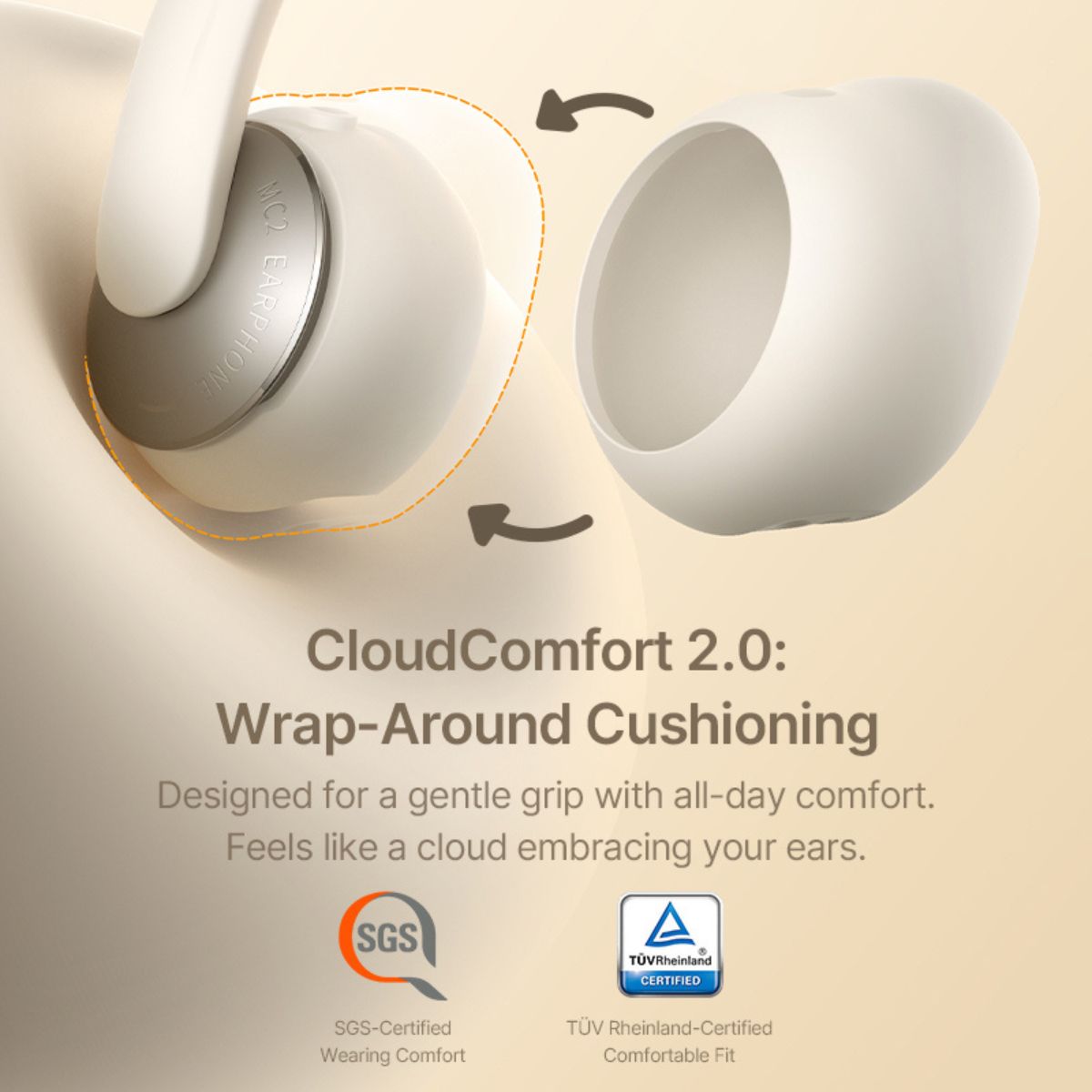 Baseus Bowie MC2 Open-Ear True Wireless Earbuds - Image 14