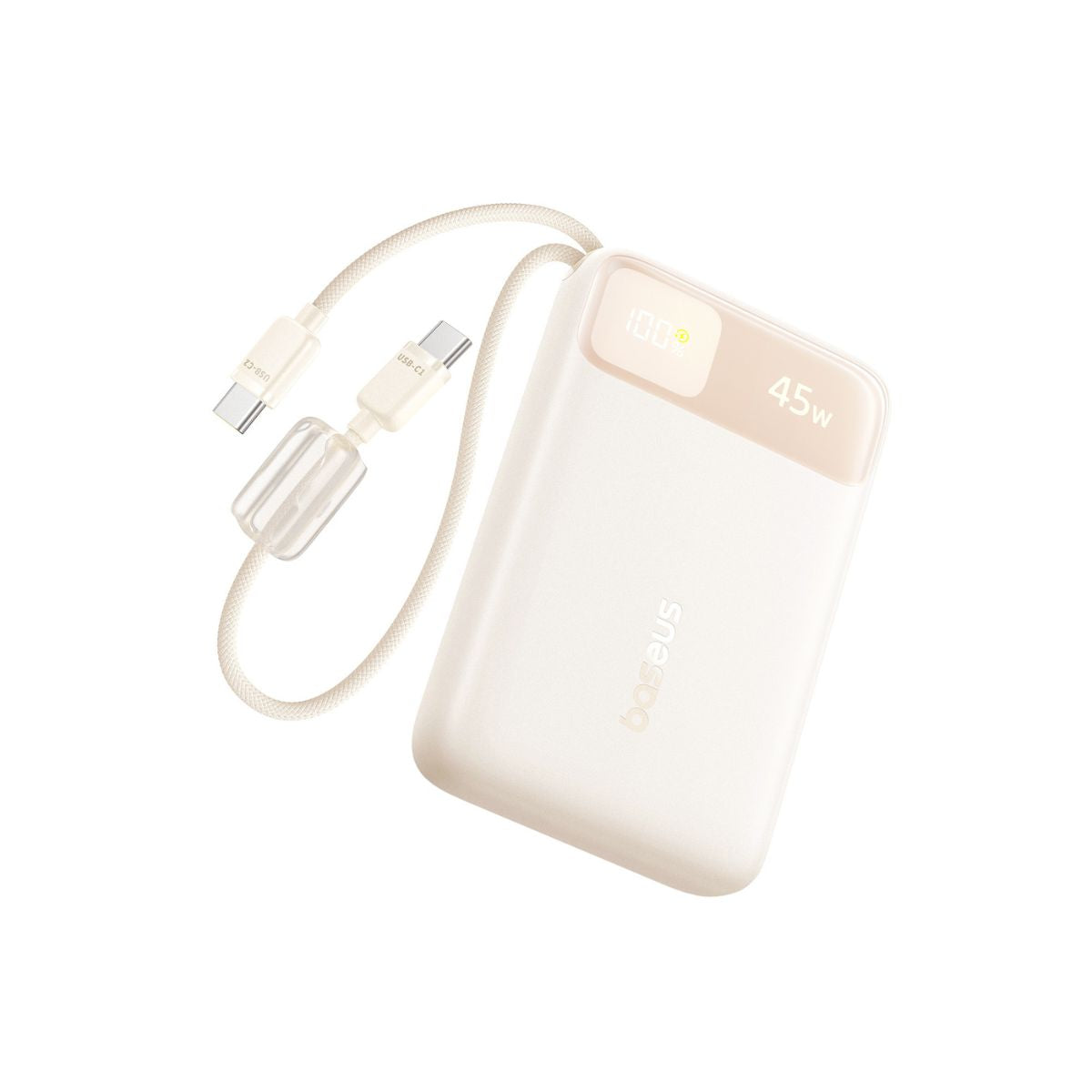 Baseus EnerFill FC11 Power Bank with Dual Built-in USB-C Cables 10000mAh 45W - Image 8