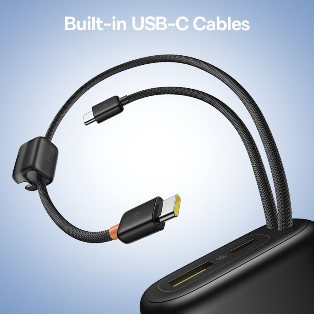 Baseus EnerFill FC41 Power Bank with Dual Built-in Cables 10000mAh 67W - Image 7