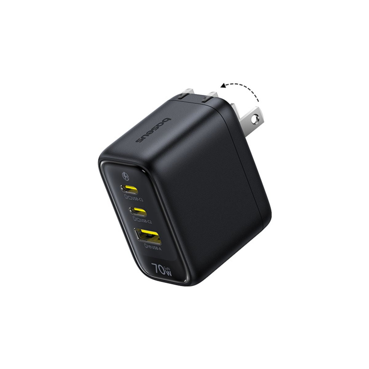 Baseus EnerFill FE22 GaN6 Fast Charger 2C+U 70W - Image 3