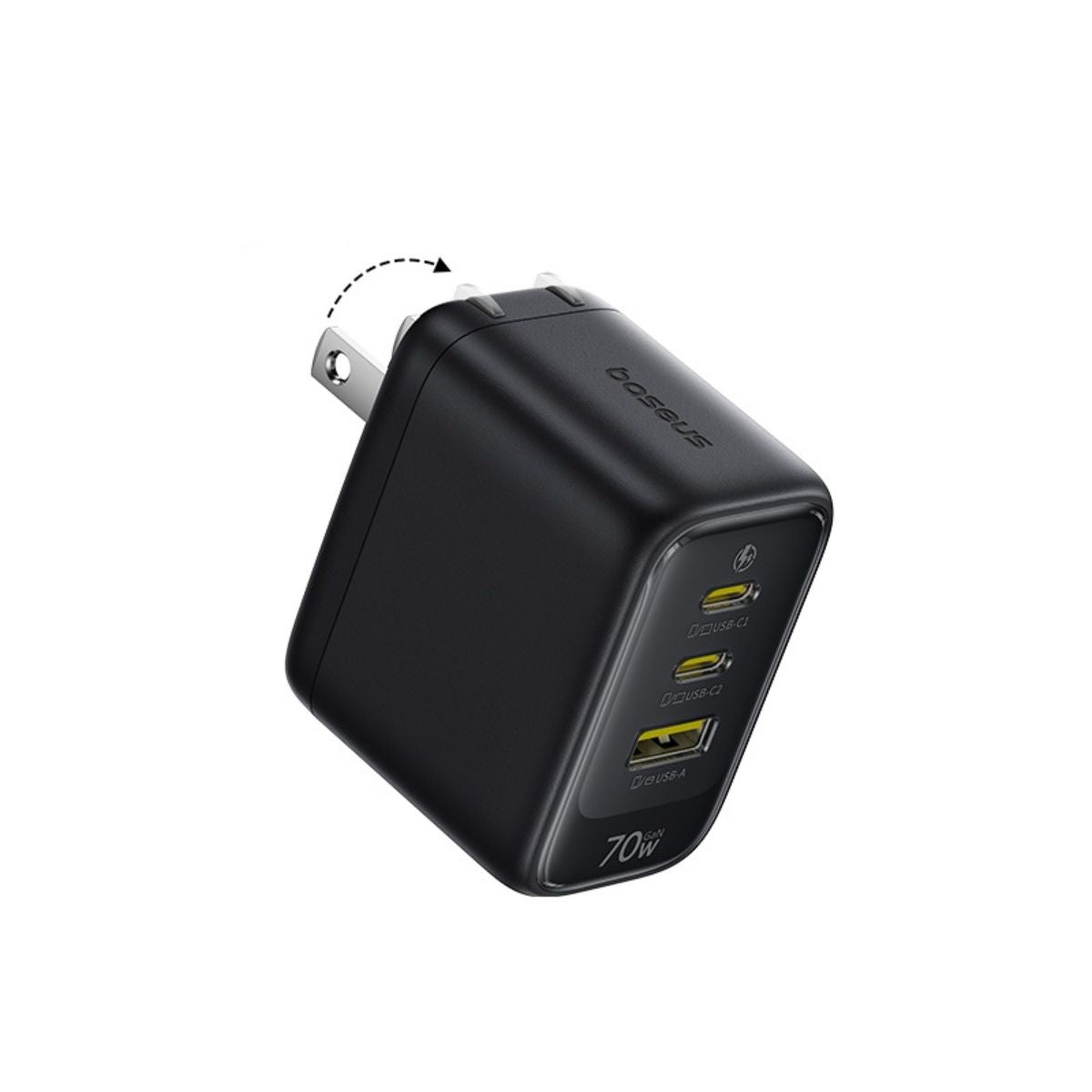 Baseus EnerFill FE22 GaN6 Fast Charger 2C+U 70W - Image 4
